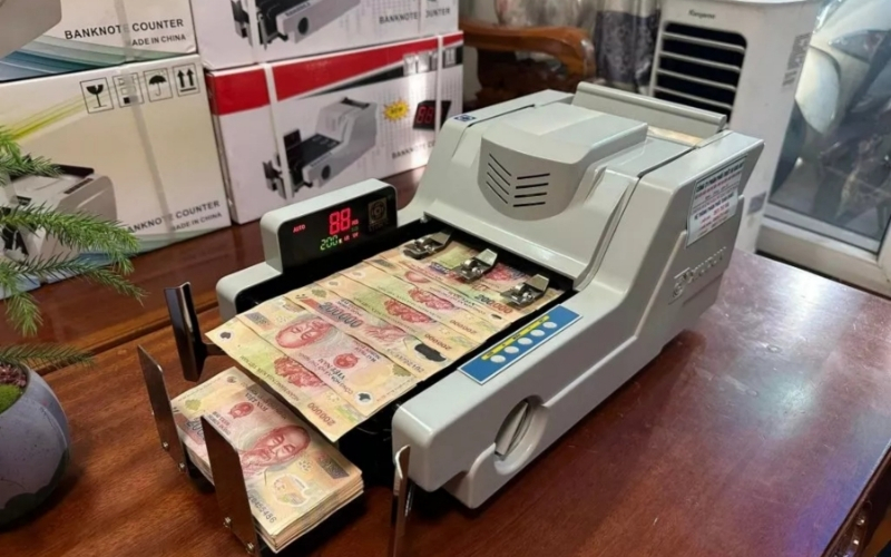 Phát hiện mực in và sợi bảo mật huỳnh quang